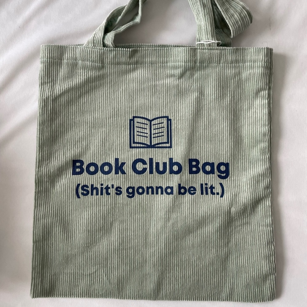 Tote bag “book club”